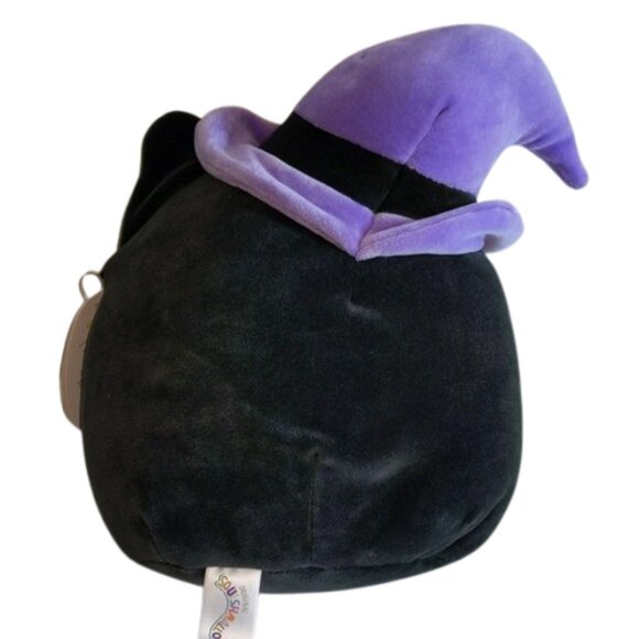 Original Squishmallows Calio Soft Face Plush Black Halloween Witch Cat New - Picture 3 of 8